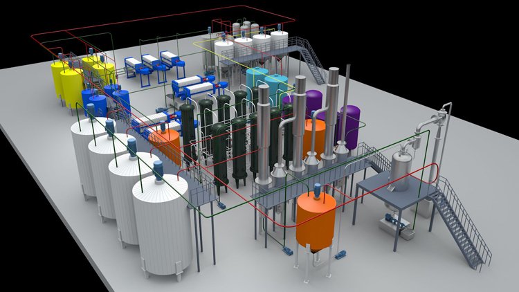 rice glucose syrup processing plant