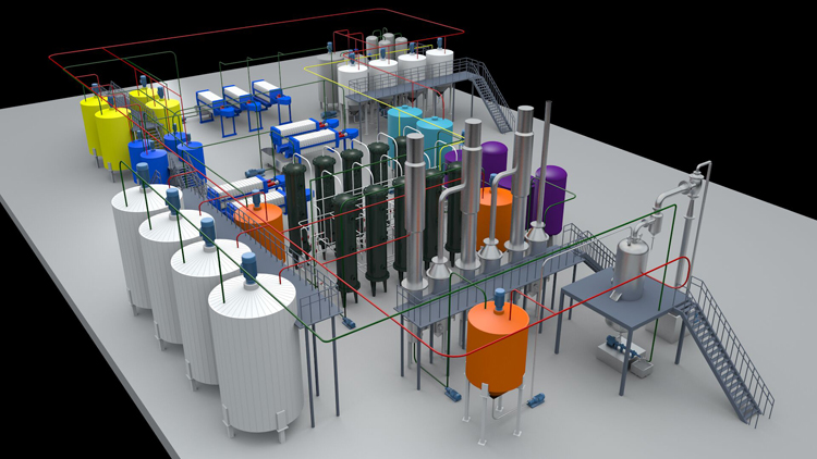 High fructose rice syrup production line